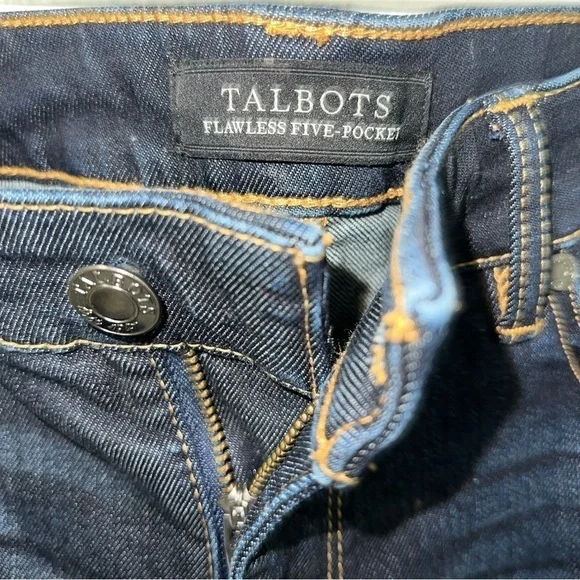 Talbots Women’s Flawless Five Pocket Bootcut Jeans Size 8 Business Casual, EUC - Picture 4 of 7